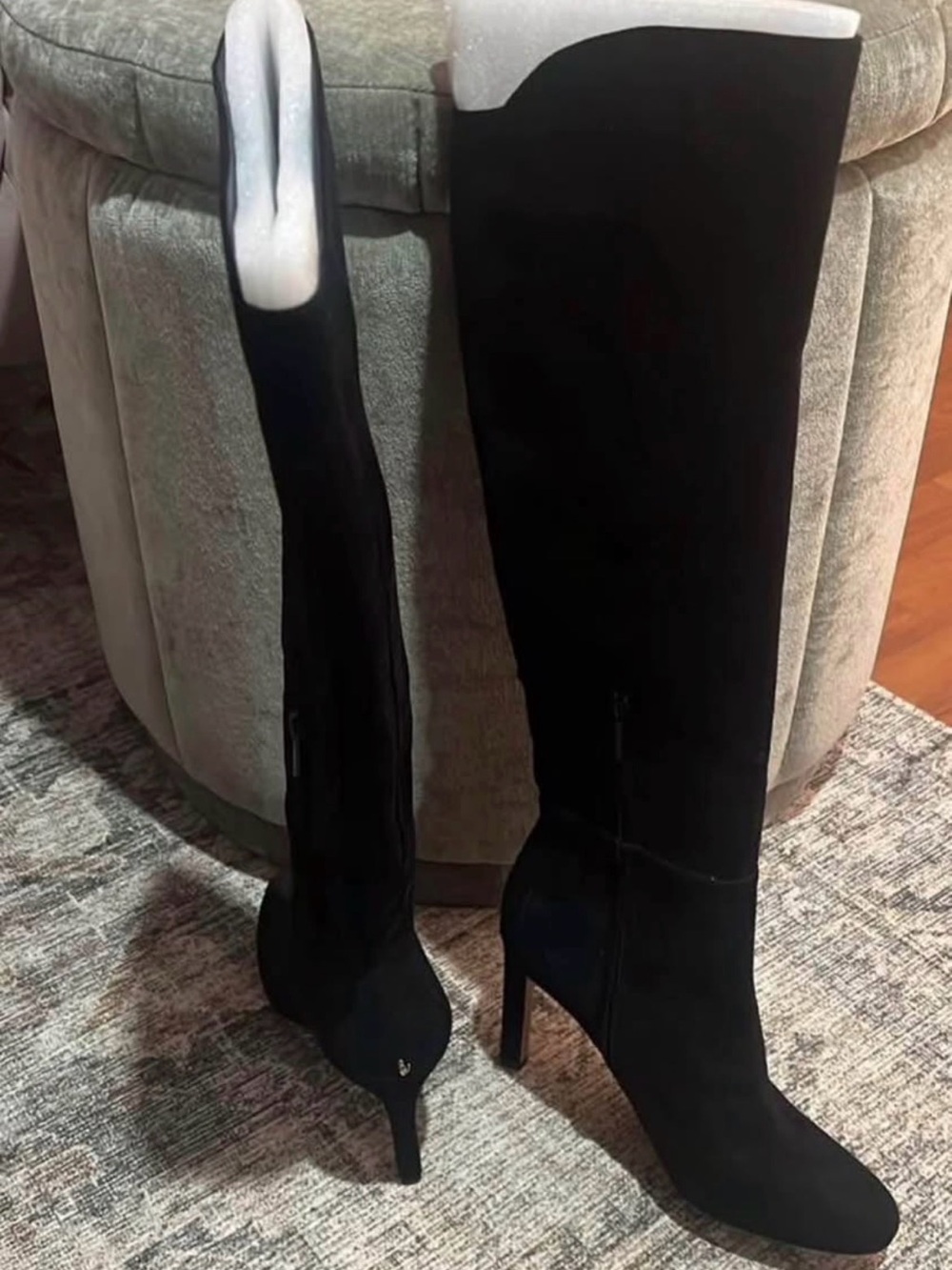 Sam Edelman High Suede Heeled Boots